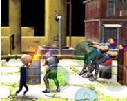 Stickman police vs gangsters street fight HTML5 Spiel