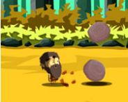 Caveman adventures vicces jtk HTML5 Spiel