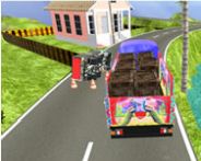 Indian truck driver cargo duty delivery Bahn Spiel
