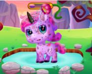 Cute unicorn care HTML5 Spiel