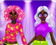 Princess incredible spring neon hairstyles Anziehen