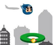 Flappy superhero dunk HTML5 Spiel