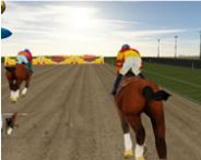 Horse ride racing 3D HTML5 Spiel