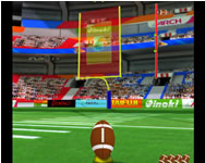 American football kicks HTML5 Spiel