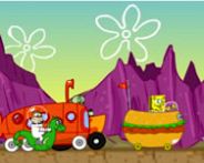 Spongebob racing tournament HTML5 Spiel