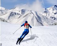 Downhill ski HTML5 Spiel
