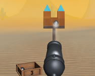 Cannon balls 3D HTML5 Spiel