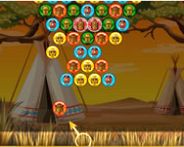 Bubble shooter Africa HTML5 Spiel