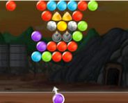 Bubble shooter gold mining HTML5 Spiel