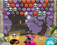 Halloween bubble shooter Bejeweled Spiel