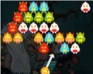 Monster bubble shooter HTML5 Spiel