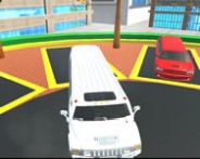 Big city limo car driving game HTML5 Spiel