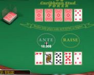 Caribbean stud poker HTML5 Spiel