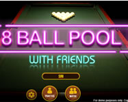 8 ball pool with friends HTML5 Spiel