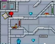Fireboy and Watergirl 3 ice temple HTML5 Spiel