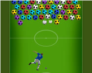 Soccer bubbles HTML5 Spiel