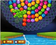 Bubble shooter wheel HTML5 Spiel