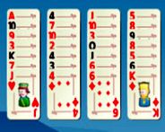 King of freecell HTML5 Spiel