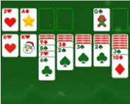 Solitaire classic christmas HTML5 Spiel