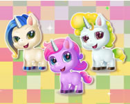 Cute unicorn care HTML5 Spiel