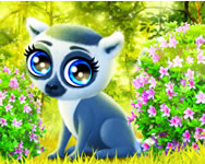 Happy lemur HTML5 Spiel