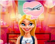 Nina airlines Dress Up Spiel