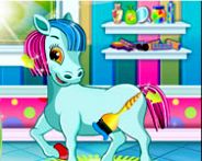 Pony pet salon HTML5 Friseur Spiel