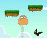 Pou jumping HTML5 Spiel