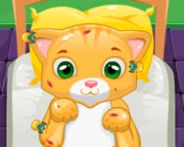 Cute cat doctor HTML5 Spiel