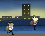 Robbers in town Jump and Run