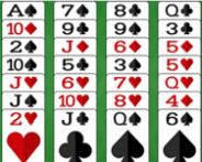 Freecell solitaire classic HTML5 Spiel