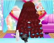 Miss charming unicorn hairstyle HTML5 Spiel