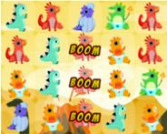 Colorful dinosaurs match 3 kostenloses Spiel