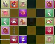 Farm animals matching puzzles HTML5 Spiel