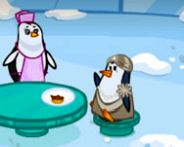 Penguin cafe HTML5 Spiel