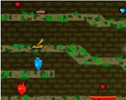 Fireboy and Watergirl 2 forest temple game Plattform