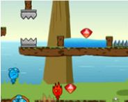 Fireboy Watergirl island survival 3 game HTML5 Spiel