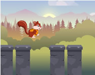 Fun with squirrels HTML5 Spiel