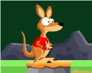 Jumpy kangaroo HTML5 Spiel