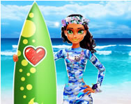 Tina surfer girl HTML5 Spiel