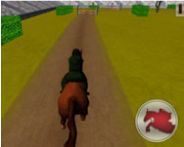 Jumping horse 3D Restaurant