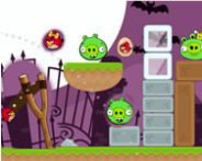 Angry Birds halloween HTML5 Spiel