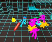 Stickman neon warriors sword fighting kostenloses Spiel