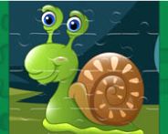 Cute snails jigsaw Tier Spiel