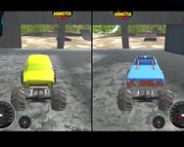 Island monster offroad WebGL Spiel