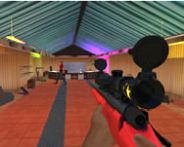 Sniper bottle shooting expert WebGL Spiel