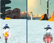 Two bike stunts WebGL