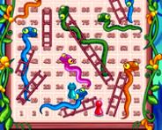 Snakes and ladders Zu Zweit Spiel