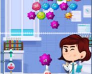 Virus bubble shooter HTML5 Spiel